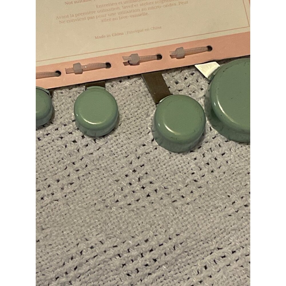 Master Class Measuring Spoons Set 4PC, Mint Green - Picture 3 of 3